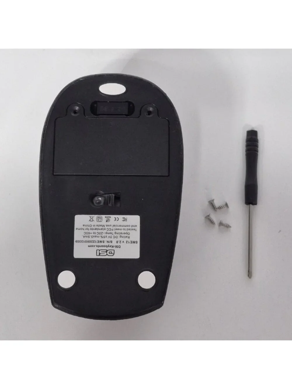 Waterproof Wireless Mouse DSI SME12 IP68 Industrial Medical Grade w/ 2.4GHz Nano